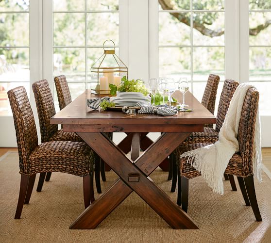 Toscana Extending Dining Table Seadrift 60 84 L